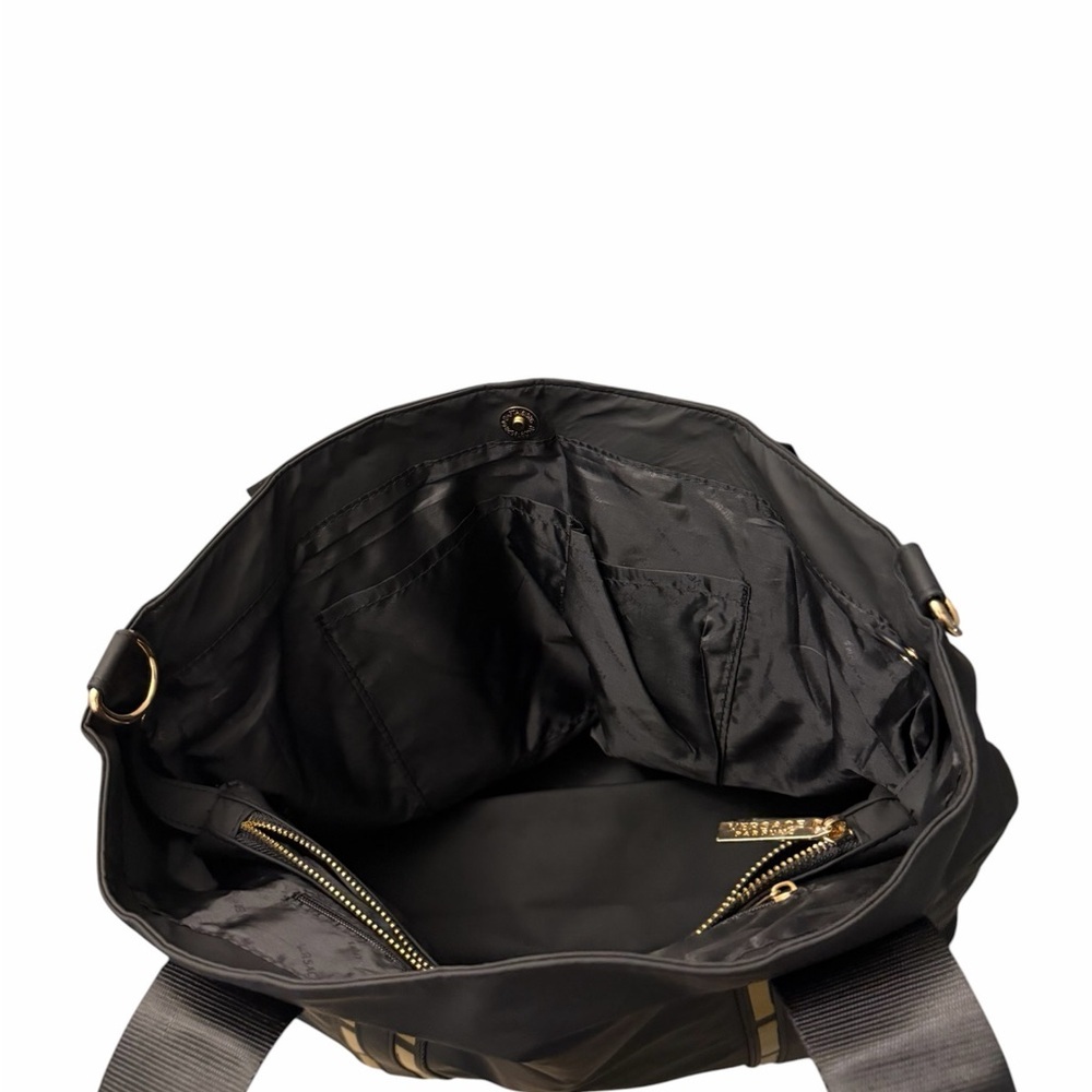Versace Parfums Black & Gold Logo Tote NEW WITHOUT TAGS - Picture 14 of 16